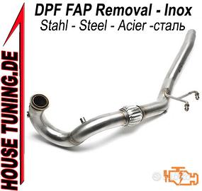 DOWNPIPE FAP DPF VW Beetle 5C Eos Golf 6/7 2.0 VA1