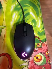 Mouse Logitech G203 da gaming