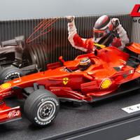 1:18 Ferrari F2008 Kimi Raikkonen - HotWheels