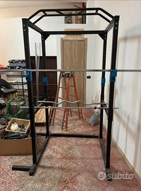 Rack per sollevamento pesi regolabile