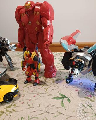 Set di IronMan, Transformers, Star Wars, Voltron