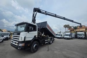 SCANIA 3 ASSI GRU+RIBALTABILE