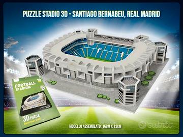 Puzzle stadio 3D Bernabeu Real Madrid nuovo