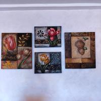 Set 4 quadri 