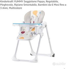 Sediolone pappa kinderkraft modello YUMMY