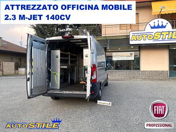 Fiat Ducato 2.3 M-Jet 140 cv OFFICINA MOBILE - PAS