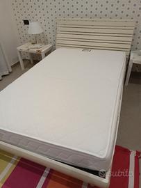 letto: materasso + spalliera