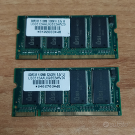 RAM DDR333 512MB 32Mx16 2.5V UI