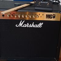 Marshall MG 100 FX + foot switch 