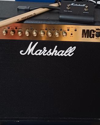 Marshall MG 100 FX + foot switch 
