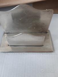 porta tovaglioli in argento 800