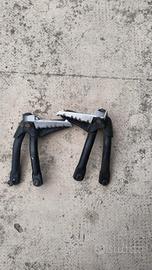 poggia piedi passeggero Yamaha MT 03 660