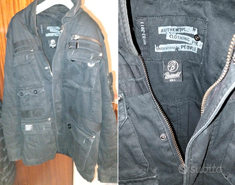 Giaccone invernale color blu scuro