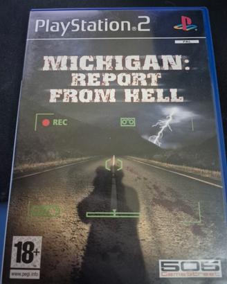 Michigan report from hell ps2 gioco raro