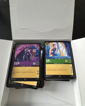 Lorcana carte in cinese