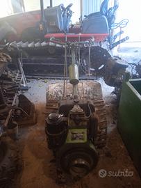 motocoltivatore con fresa