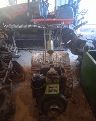 motocoltivatore con fresa