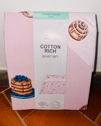 Copripiumone pancake king size 230x220 cm