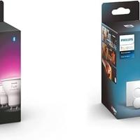 Set Philips Hue: 2 faretti LED GU10 dimmerabili +