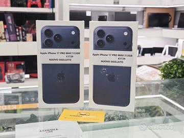 Apple iPhone 17 PRO MAX 512GB - NUOVO SIGILLATO