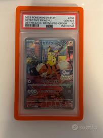 Detective Pikachu psa 10