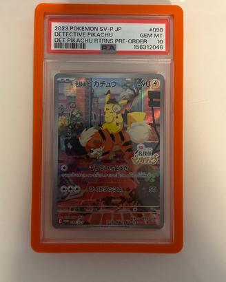 Detective Pikachu psa 10