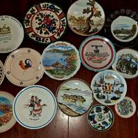 set di piatti ornamentali da appendere