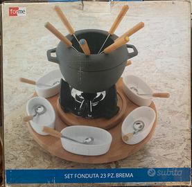 Set fonduta 23 pezzi Brema