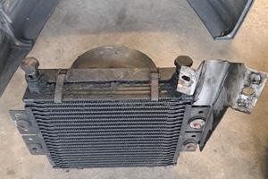 Radiatore olio   e ventola Ape 703 piaggio 