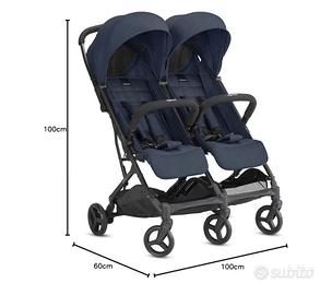 Passeggino gemellare leggero