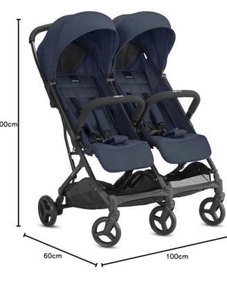 Passeggino gemellare leggero