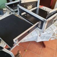 Fly case proel flight case4 unita rack 19