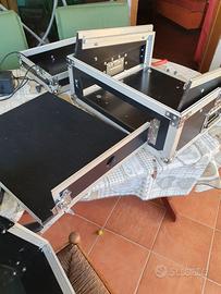 Fly case proel flight case4 unita rack 19