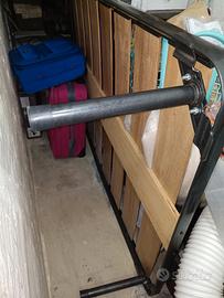 Rete 1 piazza e mezza con doghe in legno