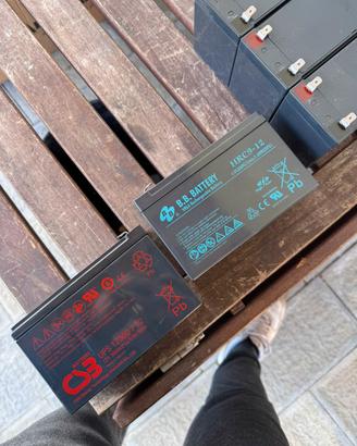 Batterie Nuove 12V