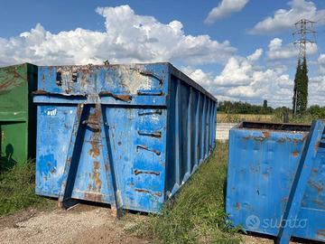 CONTAINER SCARRABILE USATO A CIELO APERTO