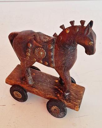 Cavallo Antico Su Ruote Rajasthan