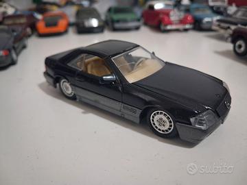 modellino solido 1/43 mercedes 500 sl