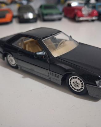 modellino solido 1/43 mercedes 500 sl