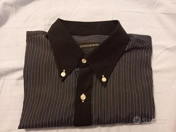 camicia uomo manica lunga camaleonte 