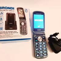 Telefono Cellulare Brondi Amio mio 4G a conchiglia