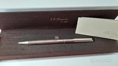 S.T DUPONT PENNA A sfera in argento 925 
