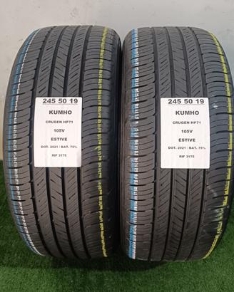 2 GOMME 245 50 19 KUMHO RIF3175