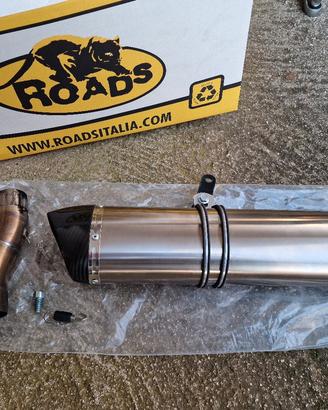 Scarico terminale Benelli Trk 502X roadsitalia 