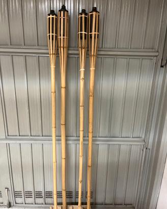 Torcia da giardino Bamboo citronella