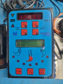 Impianto laser per escavatore