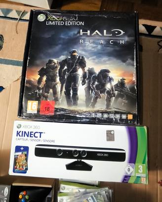 Xbox 360 Limited edition con Kinect e accessori 