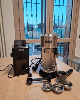 Macchina da caffè De Longhi Dedica  + Macinacaffè