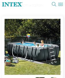 Piscina intex fuori terra 