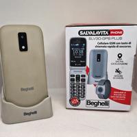 Beghelli Telefono Salvavita dual sim tasti grandi-